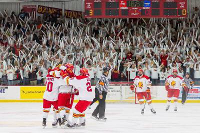 Excited to announce I’ve committed to play college hockey at Ferris State University. Thank you to all of the family, friends and coaches who have helped me along the way. #Bulldogs