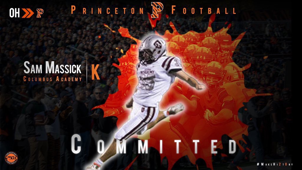 Very excited to officially announce my commitment to Princeton University! Huge thanks to everyone who has helped me along the way, including my family, friends, coaches, and teammates.