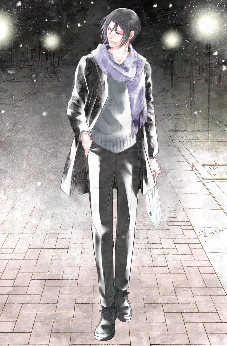 「#毎月14日は薄桜鬼土方歳三の日

土方さんコンビニ帰り雪が降る
「・・おっ 雪」|喜一のイラスト