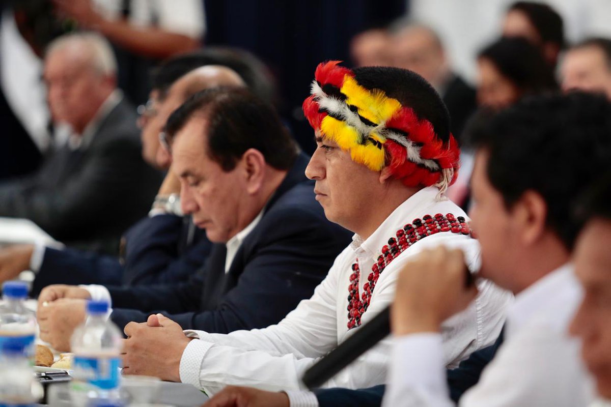 MinemPeru's tweet photo. El titular del @MinemPeru, Juan Carlos Liu, participa en la quinta sesión ordinaria de la Comisión Nacional de Desarrollo de Frontera e Integración Fronteriza (#Conadif), que se realiza en Chachapoyas, Amazonas. https://t.co/8ZCdHlDmH9