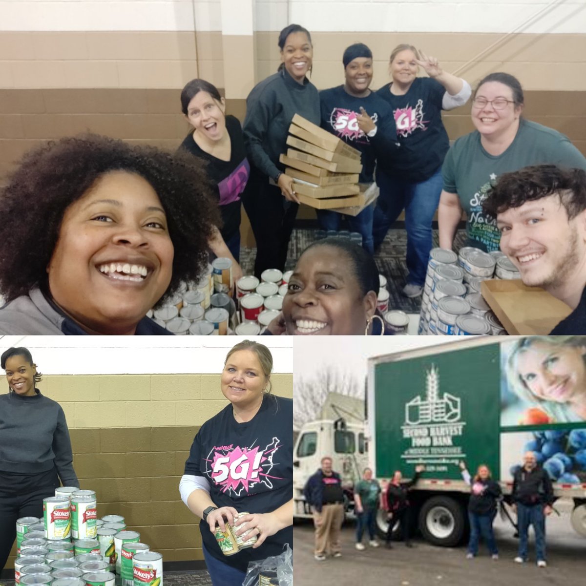 kfromtheone's tweet photo. #givingback Our @tmobilecareers Nashville CEC employees volunteering this morning with the @2HarvestMidTN Mobile Food Pantry. Thank you @AppletonChad for cultivating a culture of servitude for our employees! #weareonefamily https://t.co/4PuxHgCHbr