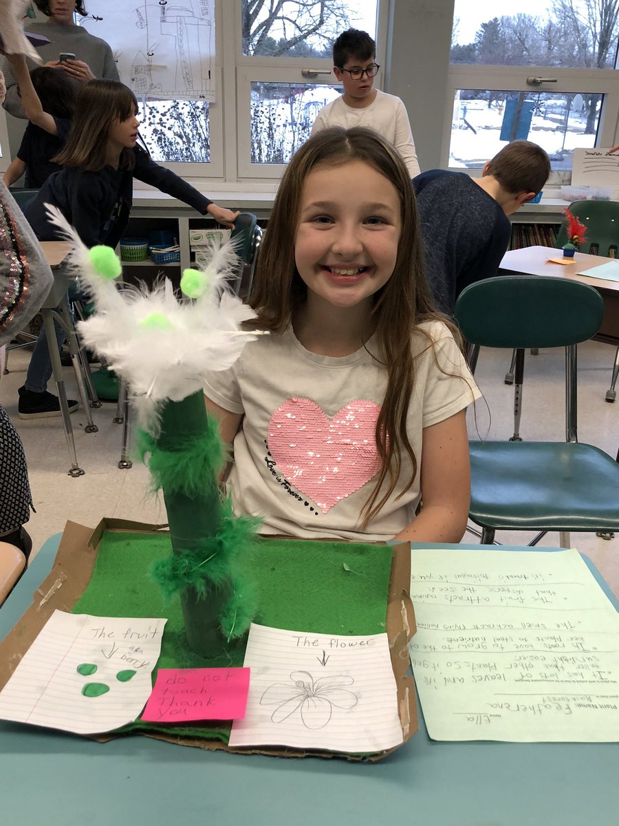 JakeToomeyHR's tweet photo. Mrs Paul’s class invited families to their classroom to see their imagative plants they’ve created. #DSFC @Super_GPS https://t.co/hZAGImfJXw