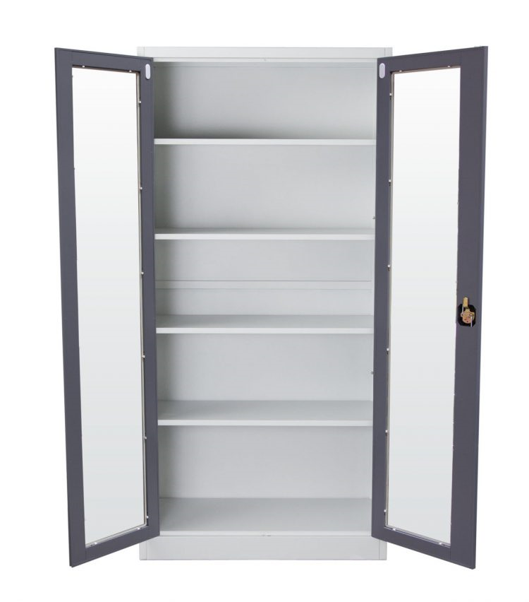 PalsPrice's tweet image. thepricepals.com/shop/

2-Door 5-Shelf Bookcase With Tempered Glass Door Front And Key Lock Entry