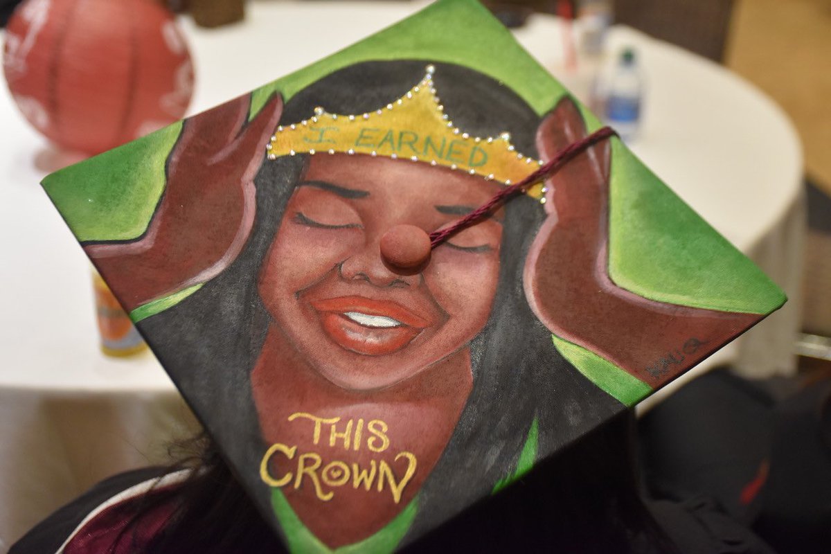 UMESNews's tweet photo. Here are some of our favorite graduation caps from today’s commencement ceremony! #UMES https://t.co/DsInVjzD2D