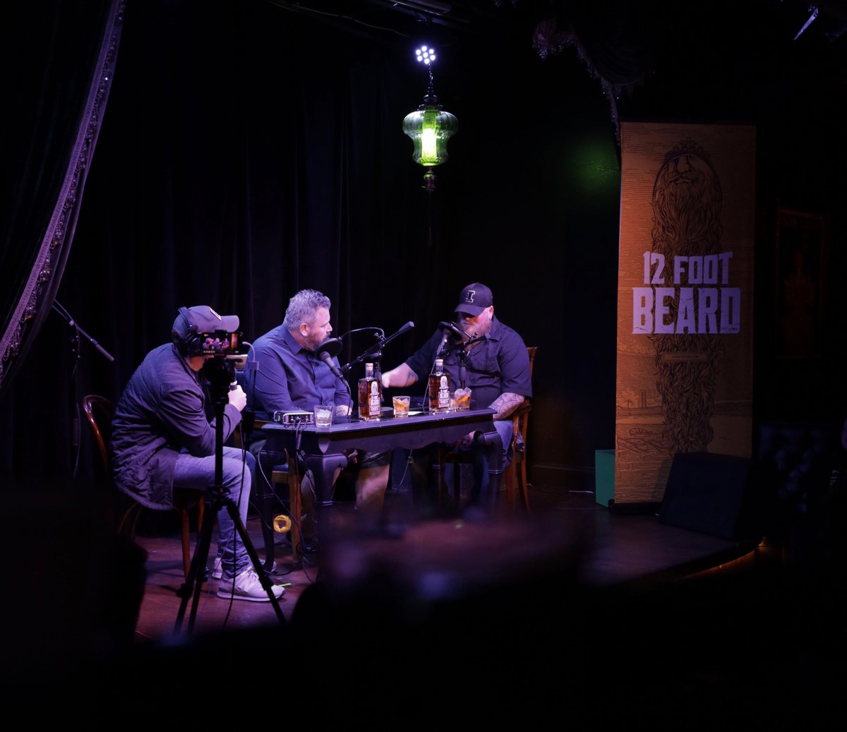 12FootBeard's tweet photo. Thank you to everyone who joined us for our live podcast at The Monocle. And special thanks to Pitmaster and Beast David Sandusky our guest who told great stories and drank us under the table. Podcast drops Monday. #podcast #whiskey https://t.co/4EFReSYtqL