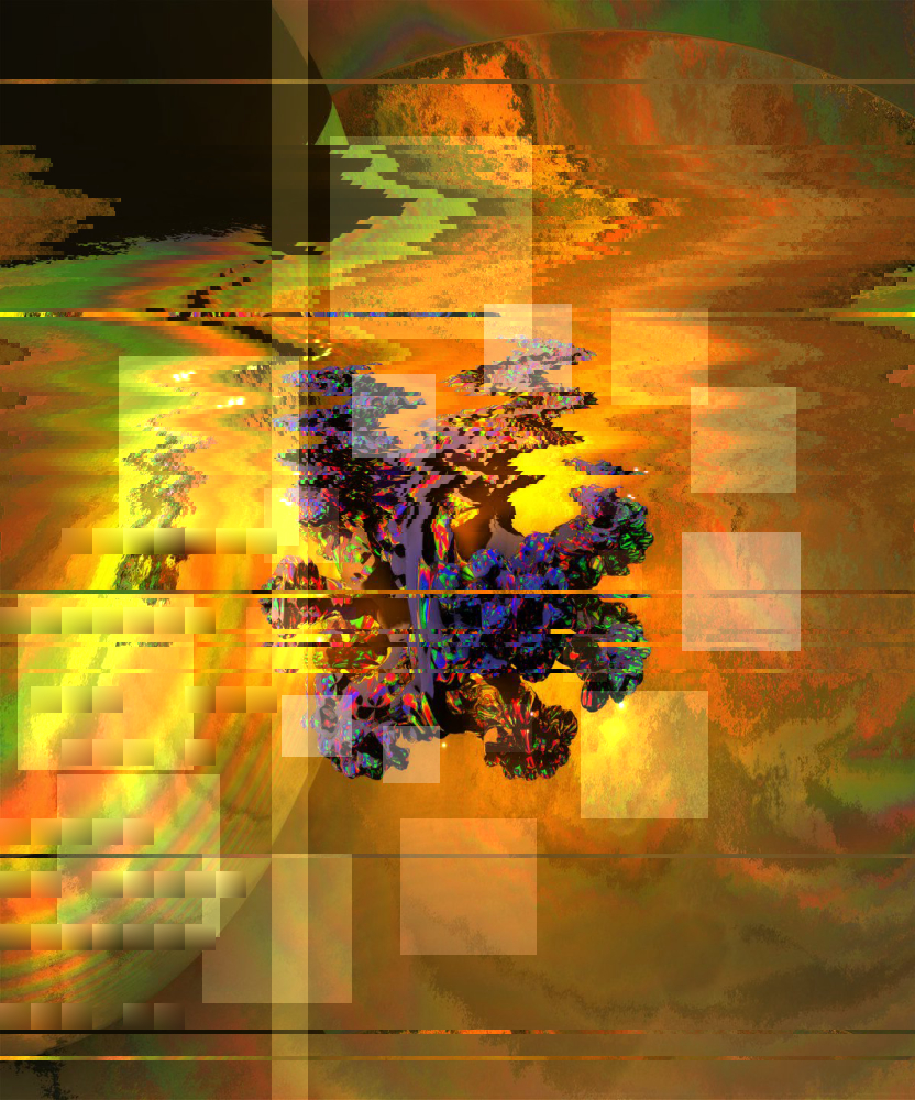 👌🏳 glitchart glitch art 3drendering digitalart psychedelicart render Origin img by @melvinocircus