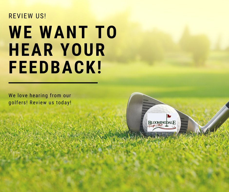 We might be closed but we love getting feedback from our golfers &amp; we want to hear from YOU! Review us on Golf Advisor today!