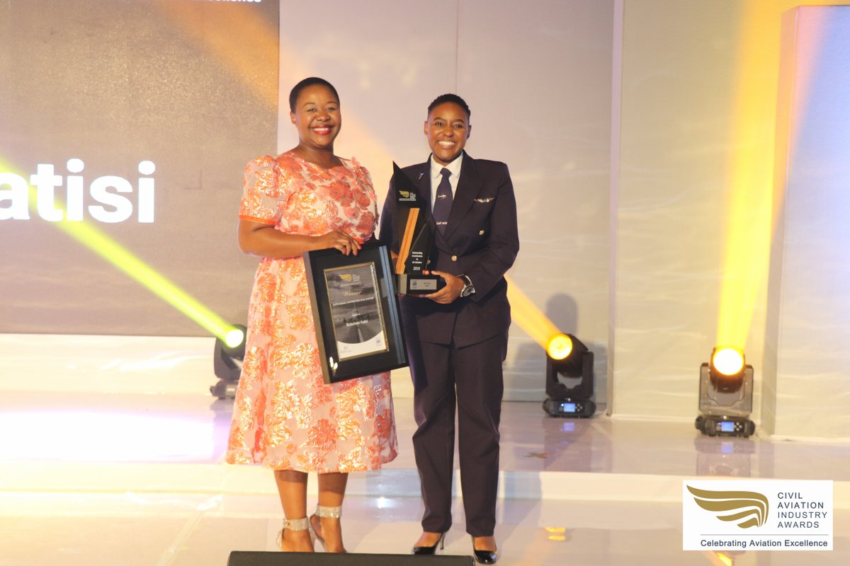 OfficialSACAA's tweet photo. Outstanding Contribution to SA Aviation winners. #CAIA2019 https://t.co/SBdwPPhnxj