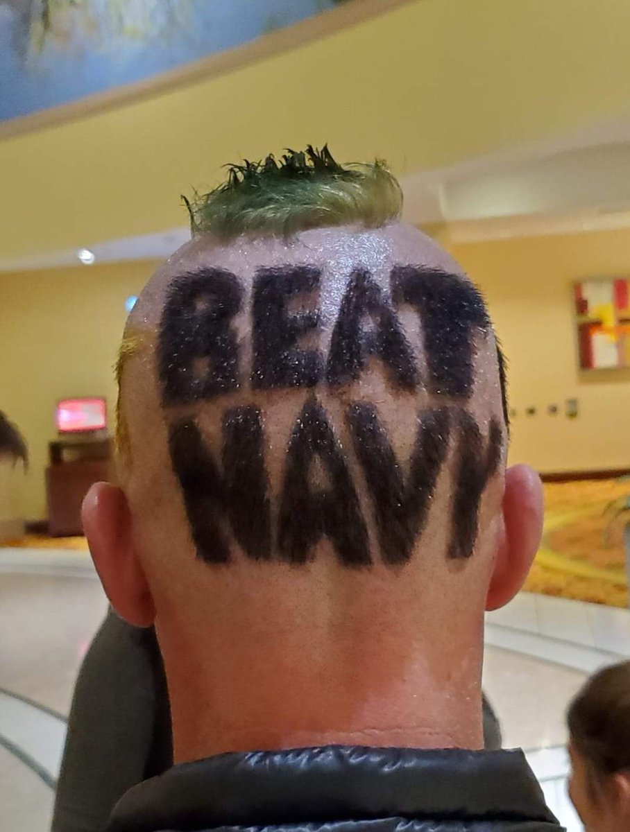 Get your game face on.  The Army/Navy game is happening tommorrow!!  #GoArmyBeatNavy