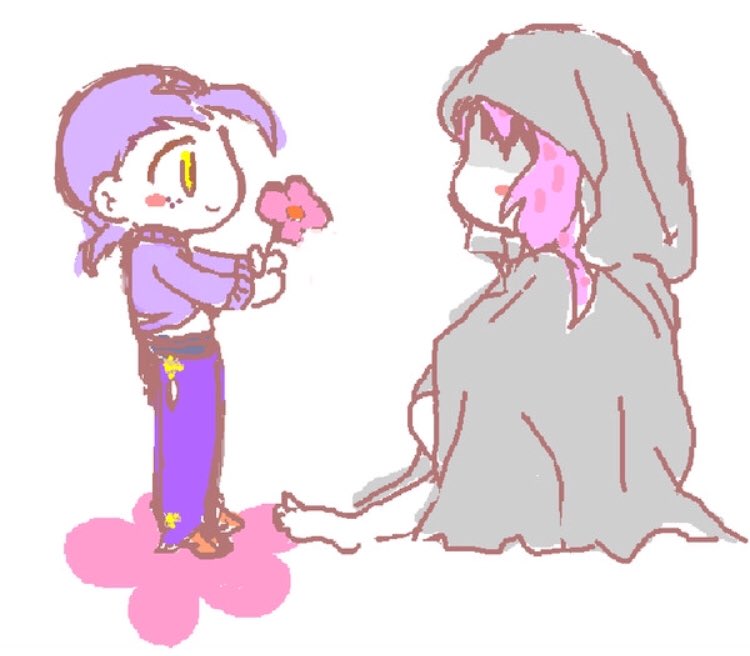 #みんなの推しキャラの初描き絵と最近の絵を見せて欲しい
最初はドッピオが推しだったからか、ボス初描き絵はなんとボスの顔を描いていなかった...一応最初は原作っぽくボスの瞳を小さく描こうと意識してたけど、アニメで顔出ししたボスの瞳が大きかったのでどうでもよくなった 