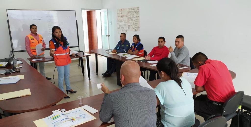 Riesgos_Ec's tweet photo. [Boletín] Unidades de Gestión de Riesgos cantonales de #Napo se capacitaron en el taller sobre flujo de información durante emergencias y desastres #EcuadorPrevenido | @GoberNapo➡https://t.co/dYR3GyyPZX https://t.co/rQqwySMWAO