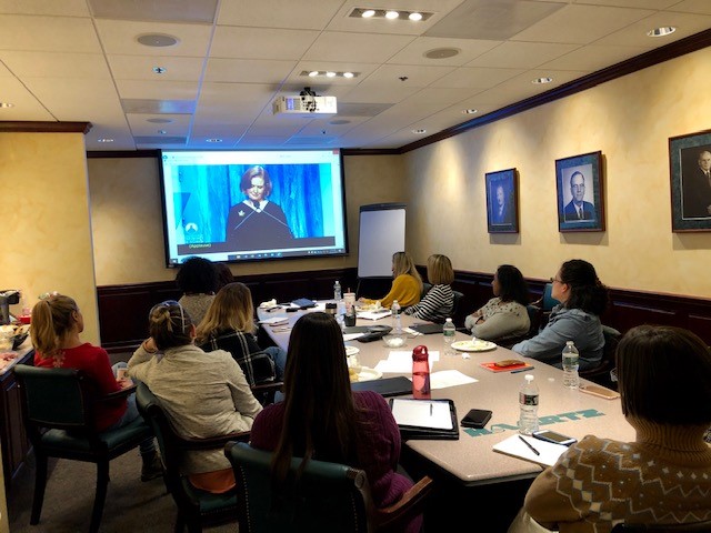 Haartz's tweet photo. Every woman at Haartz spent the day watching the #MassWomen2019 conference in Boston - even our Detroit team! It was especially inspirational hearing women like @Malala and so many others share how each woman can impact the world.

Full #MassWomen album: https://t.co/aymVANZjSG https://t.co/NCRCl4NVvS
