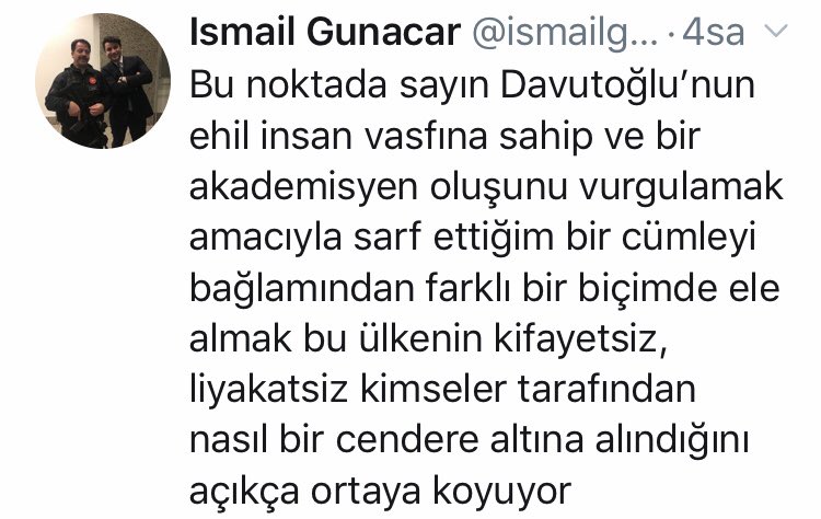 Vatan_SancAK's tweet photo. Biliyorsan konuşursun
Bilmiyorsan susarsın
kariyerin de kapasiten de.!
Bu kadar @ismailgunacar
Çünkü yol arkadaşın Davutoğlu 
#ismailgünacar fındık kadar beyninle kelime oyunu yapma https://t.co/ptA2r86O5W