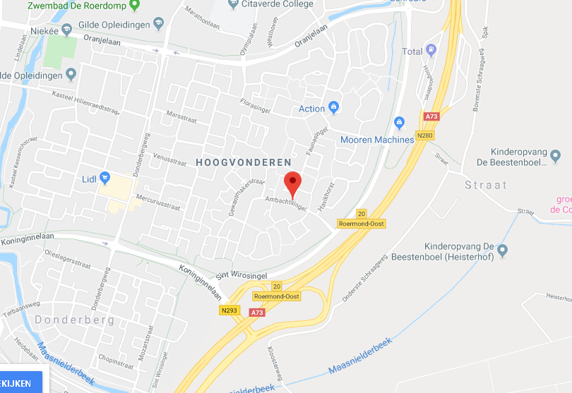 Melding politie Smedenerf Roermond