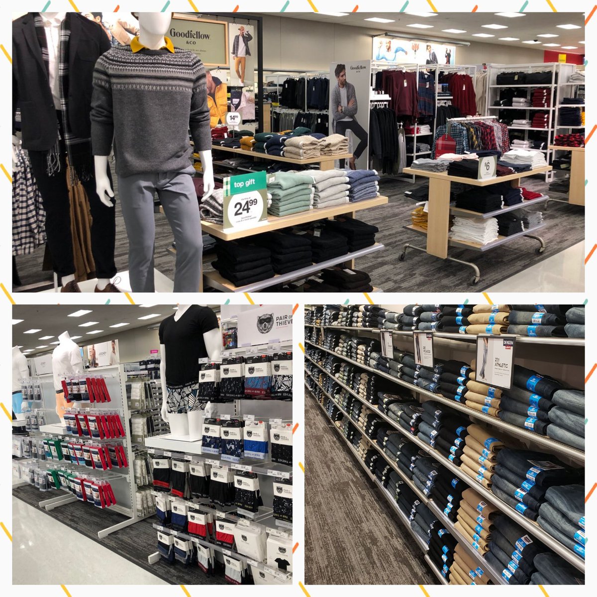 iheartgarage's tweet photo. Women's โ, Juniors โ, Jewelry/Accessories โ, Men's โ, Shoes โ, Sleepโ....
#TargetStJohn #SantasComing #fillitup #g195 #CantStopWontStop
@ashleigh_kish @veramay11 @jamaal_edwards @settoselltarget @__maaattt__ @mmarie276 @hockeymom7347 @garydavallen https://t.co/yqCqNRYoZB