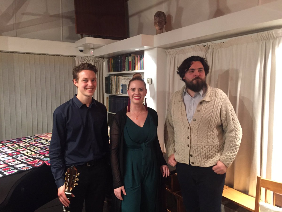 sarah_bardwell's tweet image. The perfect soothing last concert of 2019 @BrittenOfficial touch of Christmas, new music, early music, BB (of course) guitar and voice. Thank you @lottebettsdean Andrey Lebedev, @AKeeganBole and @WildPlumArts #madeattheredhouse