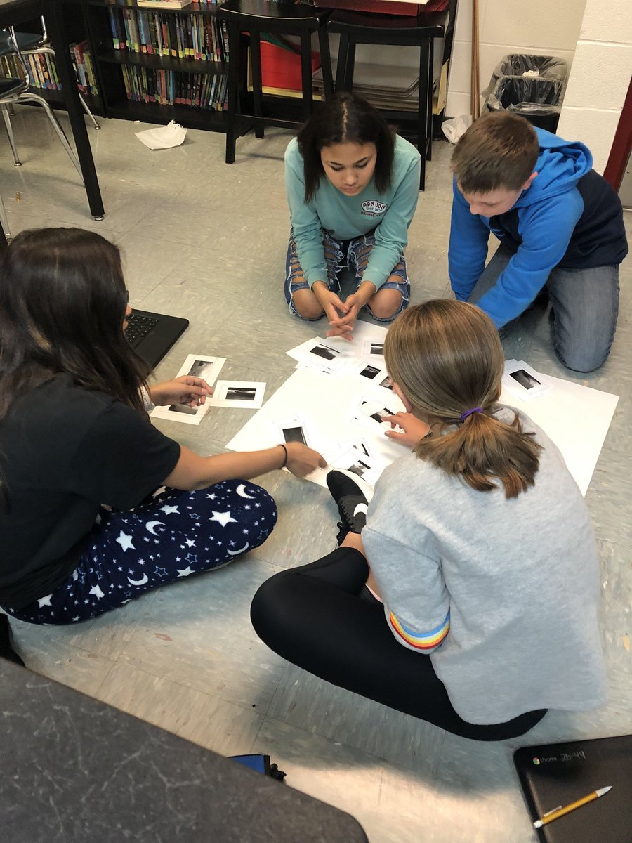 EHenderson626's tweet photo. 6th grade is figuring out how to categorize tornadoes. Seeing the different thought processes is fascinating. @CCMSTigers #pbethechange https://t.co/Sro823p1tQ