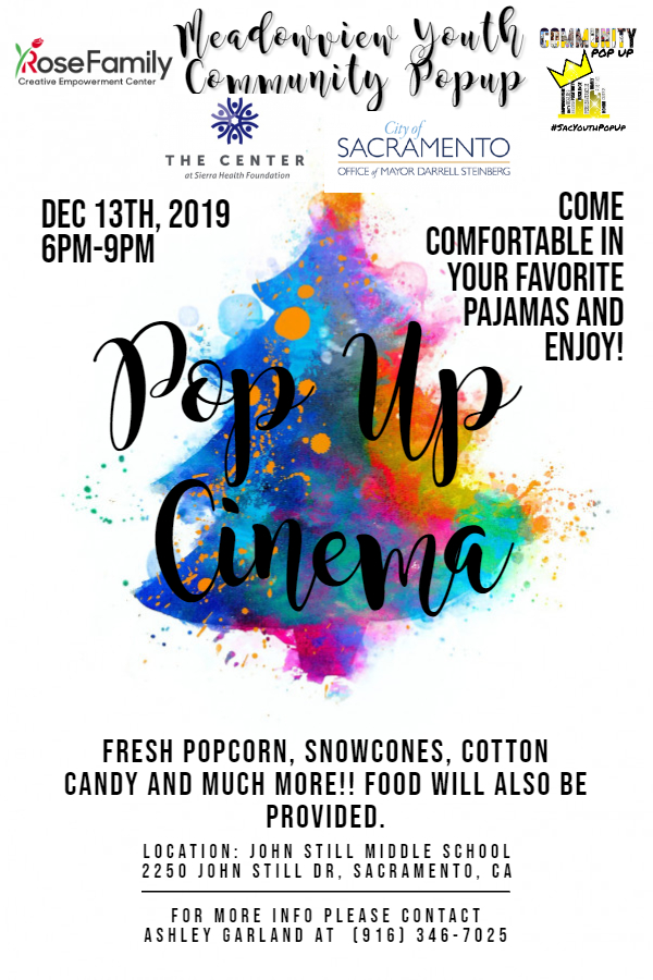 'Tis the season! Come check out which #Sacyouthpopup will be in your area!” #sacramento #sacyouthpopup #holidayfestivities #fun