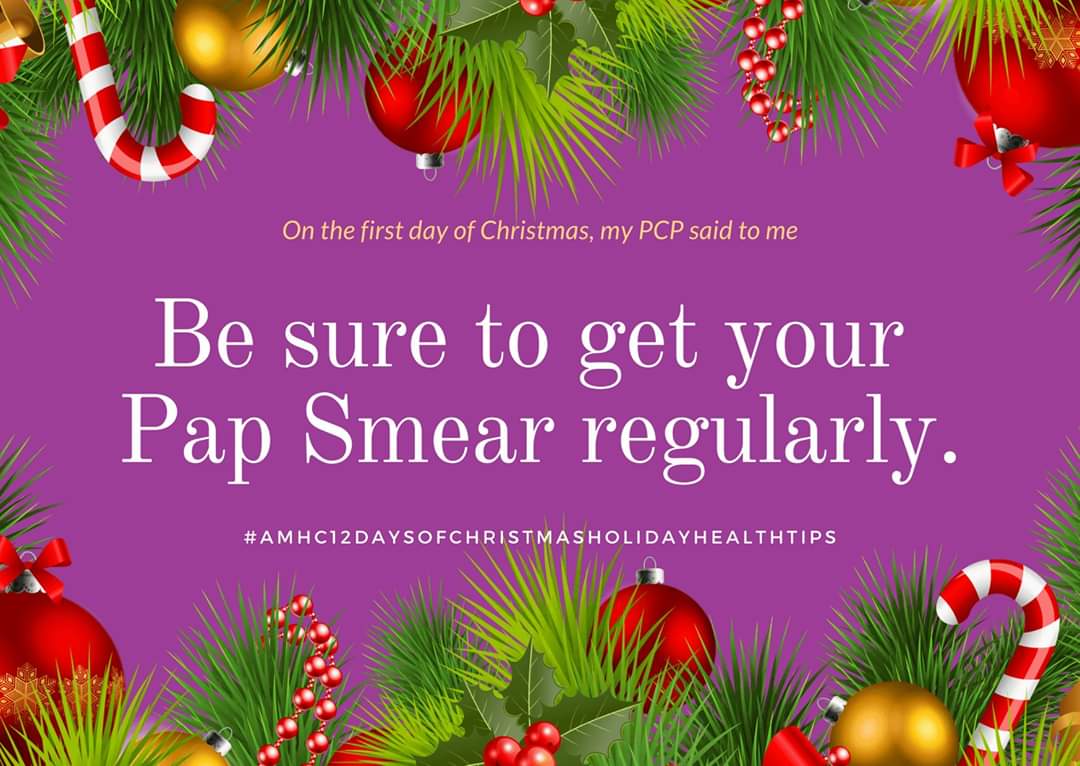 ARMinorityHealt's tweet photo. More than half of the women in the United States who get cervical cancer have never had or rarely had a Pap test. Talk to your PCP about getting yours. https://t.co/txGKMTEFjJ #ChristmasCountdown #CervicalCancer #PapTest #PapSmear #DontWaitTooLate #YourHealthOurPriority https://t.co/Z7II9CVc4l