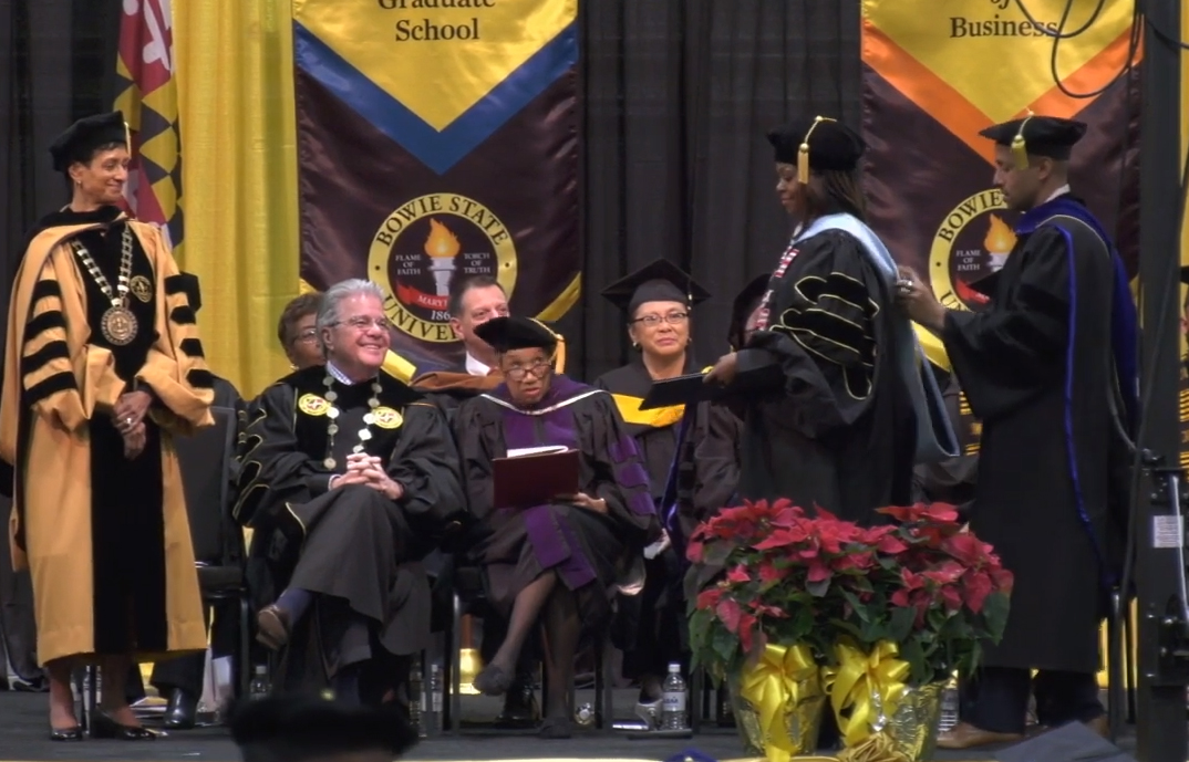Robert Caret (@rcaret) on Twitter photo I was honored to deliver the commencement address at today’s Winter Commencement <a href="/BowieState/">Bowie State University</a> and congratulate the graduates with USM Regent D'Ana Johnson and <a href="/PresBreaux/">Dr. Aminta H. Breaux</a>. To the graduates of all 12 <a href="/Univ_System_MD/">University System of Maryland</a> campuses, I wish you success in all your future endeavors! I was honored to deliver the commencement address at today’s Winter Commencement <a href="/BowieState/">Bowie State University</a> and congratulate the graduates with USM Regent D'Ana Johnson and <a href="/PresBreaux/">Dr. Aminta H. Breaux</a>. To the graduates of all 12 <a href="/Univ_System_MD/">University System of Maryland</a> campuses, I wish you success in all your future endeavors!