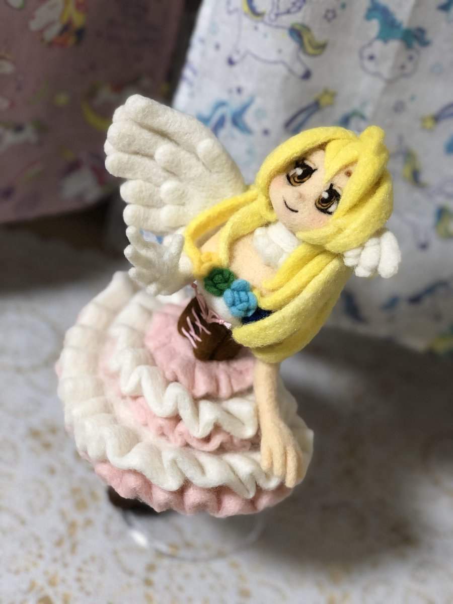 O Xrhsths むっち 羊毛フェルト Sto Twitter オーダーメイドの子完成しました 今回予定より時間かかったけど楽しかった O O やっぱ人型作り楽しあああ 羊毛フェルト ハンドメイド ドール フィギュア オーダーメイド T Co 5bv46uekjs