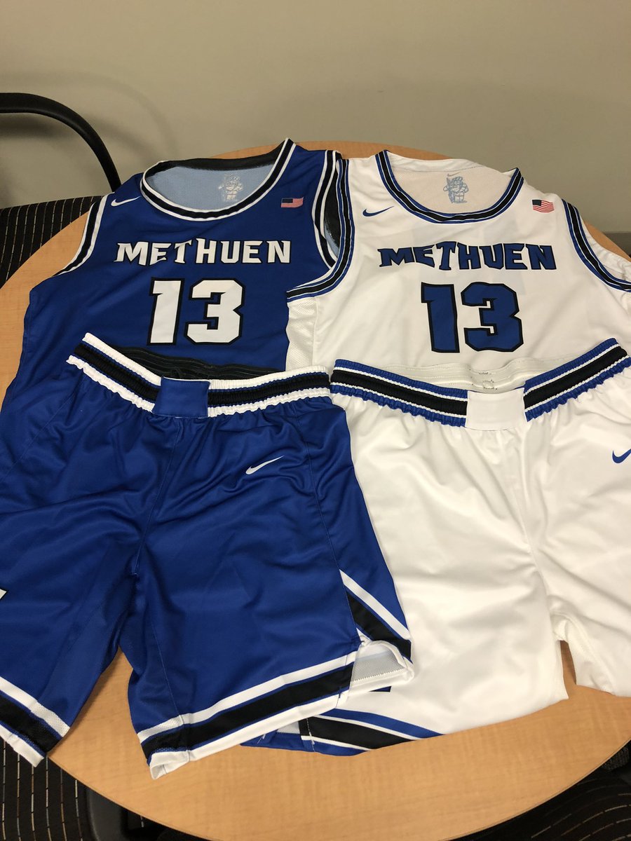 Shout out to our <a href="/BoostersMhs/">MHSBoosters🏈⚾⚽🏀🎾</a> on helping with the cost of new uniforms for our Boys Hoop Team! If you support the Boosters or <a href="/BistanyGolf/">Dennis Bistany Golf Tourney</a> - Thank You! Good Luck to JV and V hoops who are at Billerica tomorrow. (JV at 3/V 4:30pm)