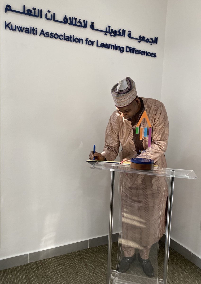 UN's tweet photo. In Kuwait this week, @UN_PGA learned how civil society is empowering students to stand up against bullying &amp; helping ensure inclusive education for students with special needs. https://t.co/oyjhuUjDlc