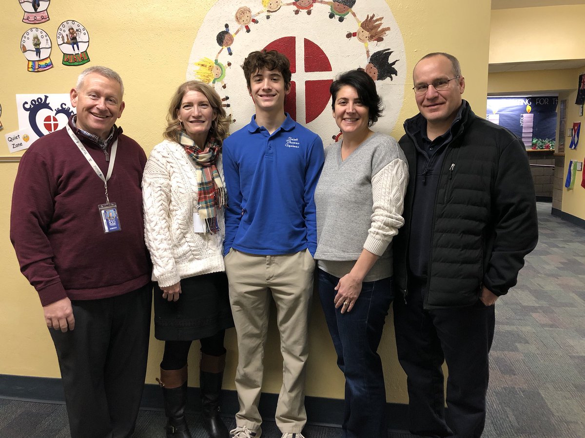 Friday the 13th was lucky for one young man! Joe Funk is the class of 2024 <a href="/GoCathedral/">Cathedral HS</a> Fortune Scholar. Congratulations!! 🍀