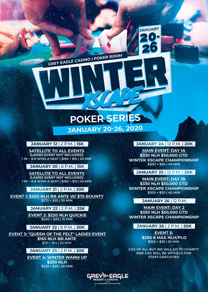 Grey Eagle Poker Pokergreyeagle Twitter