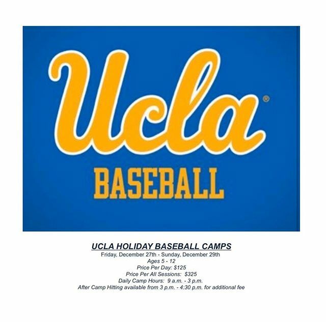 WestLALL's tweet photo. UCLA Baseball Holiday Camp 💙 ⚾️ https://t.co/IsUtkCvpJO