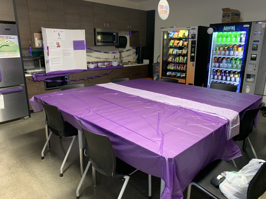 JennHDFES2732's tweet photo. #purplelightup #store2732 @HomeDepot @ejb2747 @197HD @MShurlow https://t.co/SSlOoGCSXa