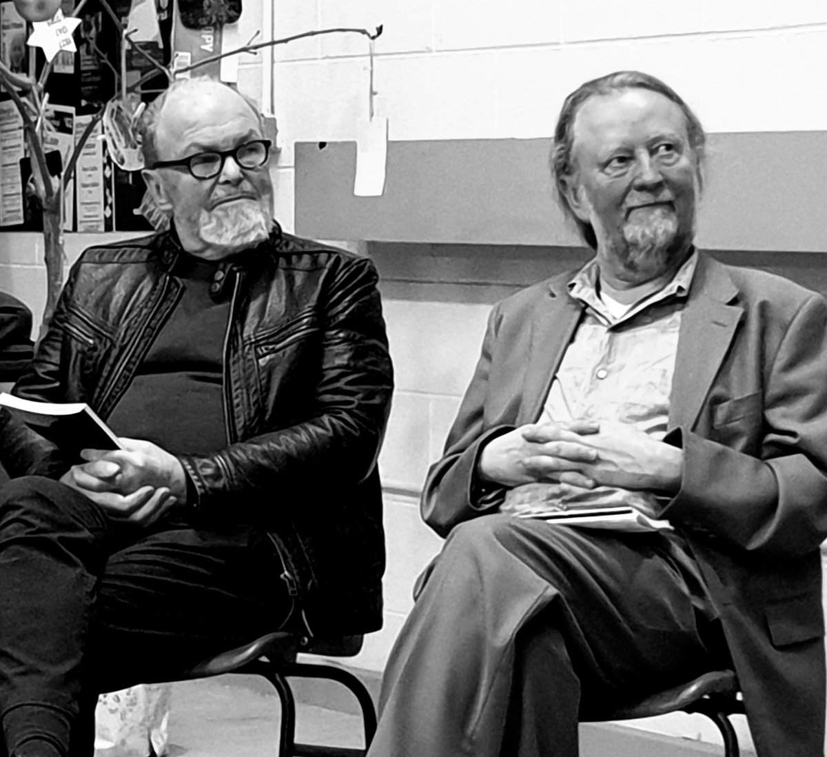 NewBinaryPress's tweet photo. Tonight we were proud to launch Kevin Griffin's 'Holding Salamanders'. A great night in Killorglin, featuring readings of Kevin's #poetry by Louis Mulcahy, Noel King &amp; Carrie Griffin. A fitting event for such a compelling book. https://t.co/065dAtl3ZR @poetryireland https://t.co/211nhfmV61