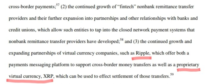 jchervinsky's tweet image. The CFPB proposed an amendment to the remittance transfer rule last week. Their Notice mentions Ripple, saying that the company &quot;offers ... a proprietary virtual currency, XRP....&quot; 😅

They&apos;re taking public comments until January 21. RIP their inbox.
federalregister.gov/documents/2019…