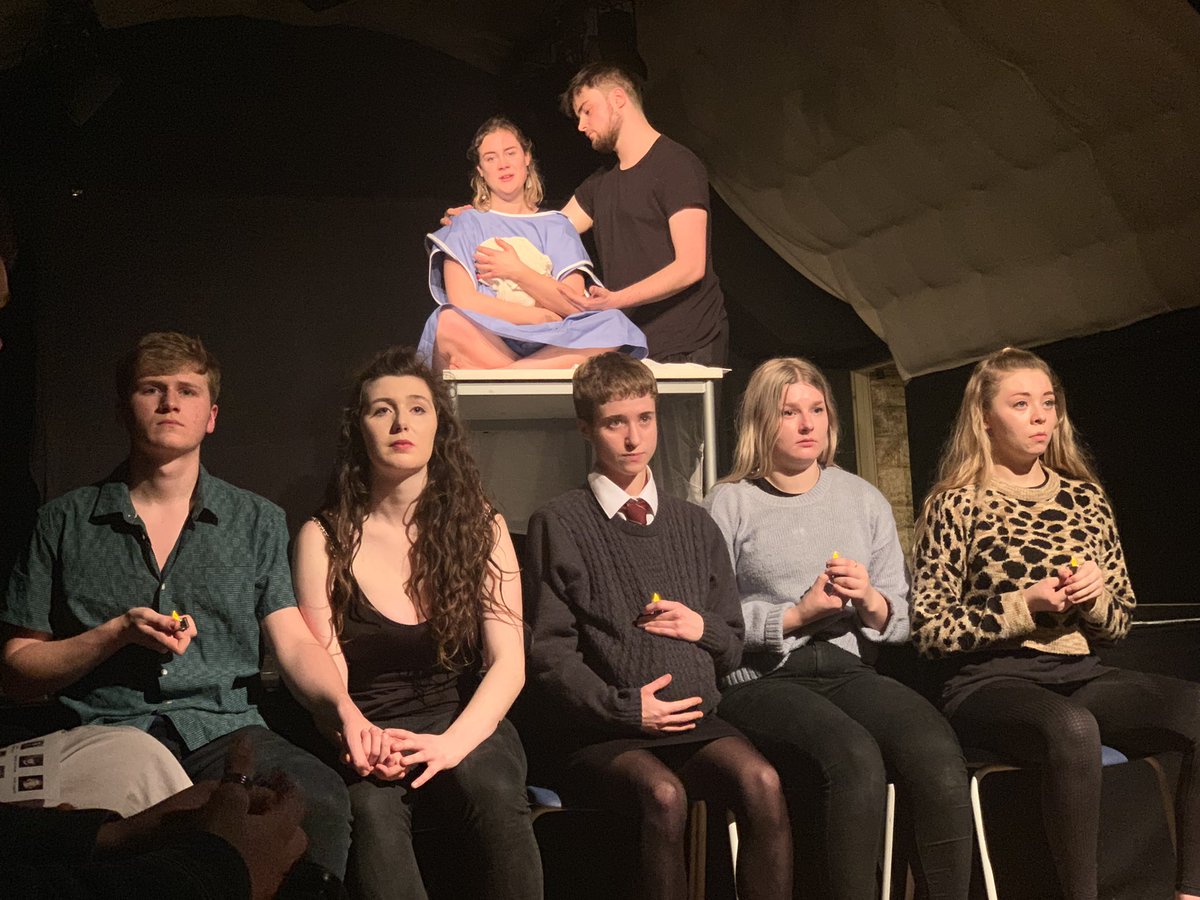 louisemaymosley's tweet photo. Huge well done to the cast of 40 weeks! So damn proud this evening to watch my course mates share awareness on abortion, a topic that is too often prohibitied and misunderstood! #bathspaprods https://t.co/OXPH3co4NV
