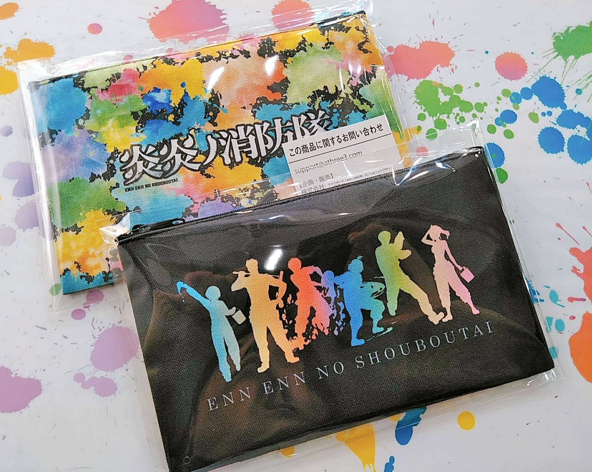 A3 Store 商品のご紹介 炎炎ノ消防隊 よりキャラポーチのご紹介です 新規描き下ろしイラストのシルエットがカッコイイですね 化粧道具やイヤホンなどフラットで収納もバッチリ この機会に是非お手にとってご覧ください A3store 炎炎 A3 Store 商品のご紹介 炎炎ノ消防隊 よりキャラポーチのご紹介です 新規描き下ろしイラストのシルエットがカッコイイですね 化粧道具やイヤホンなどフラットで収納もバッチリ この機会に是非お手にとってご覧ください A3store 炎炎