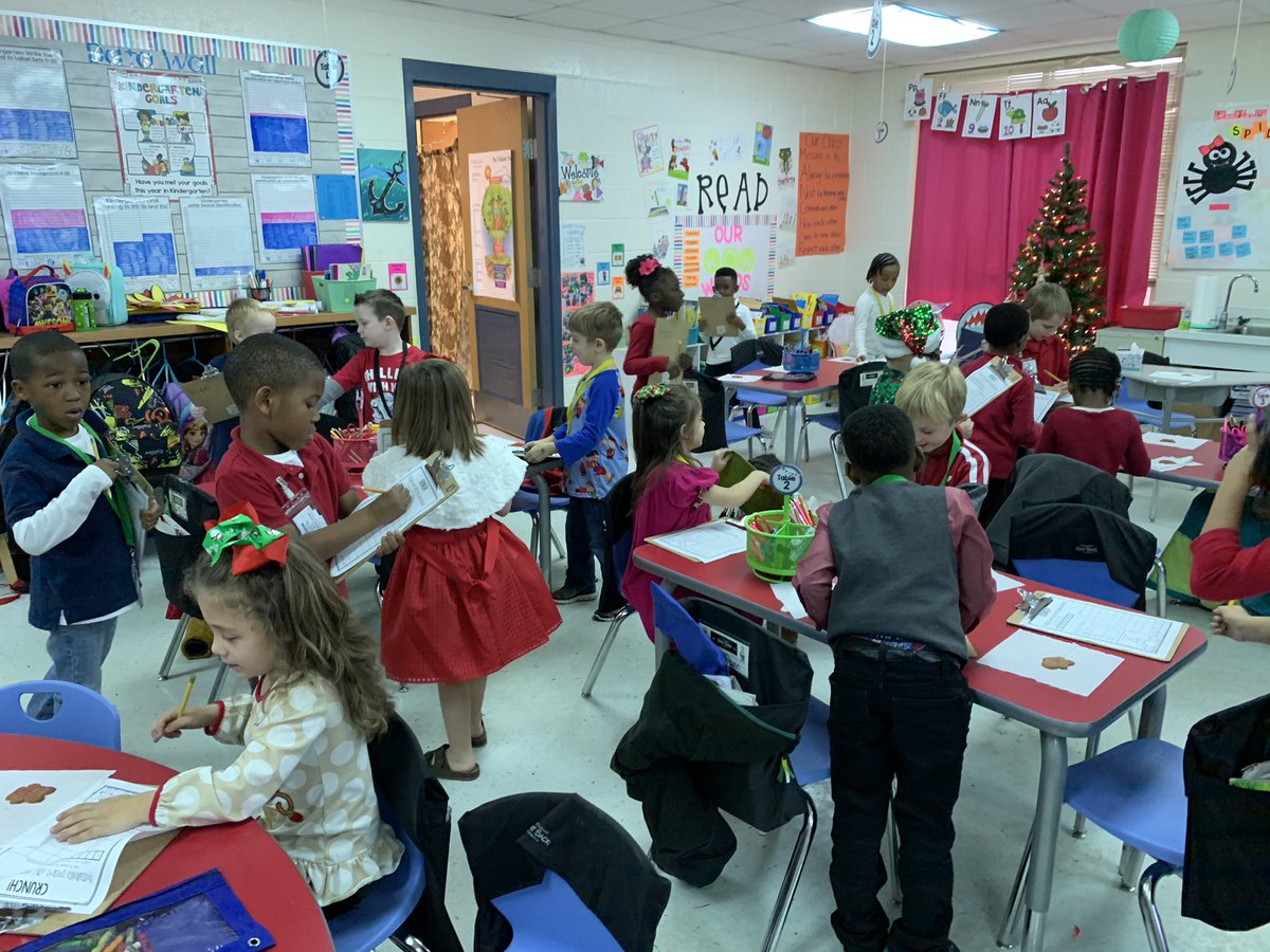 mrspopekinder's tweet photo. Gingerbread science and math! What happens to a cookie in water? How do our friends bite into their cookie? #graphing #gingerbreadweek #KindergartenRocks @HESMacon @BibbSchools https://t.co/UyssFTYj3g