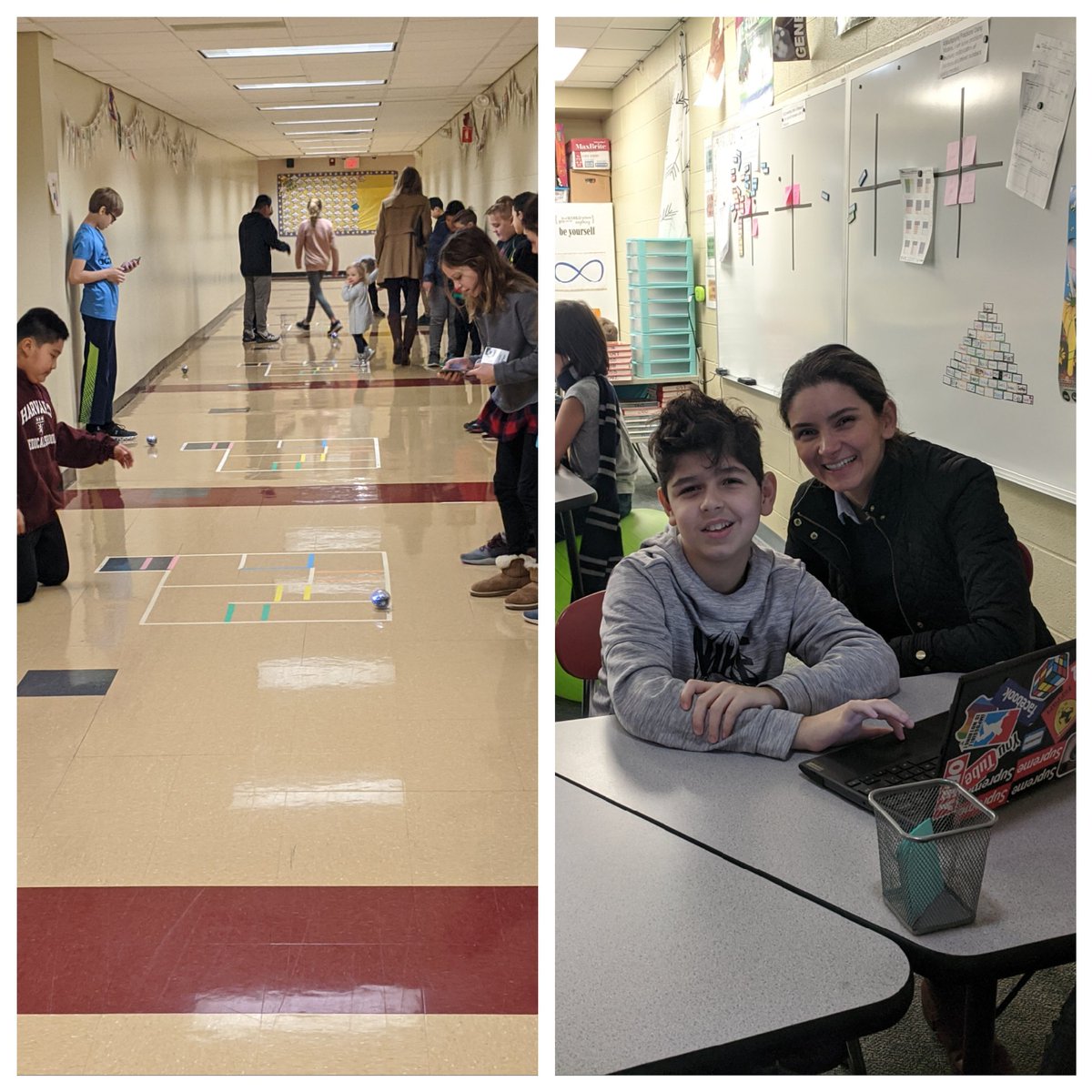 AmandaSopko's tweet image. It was a great day for #HourofCode2019 @IHMiddle !  The students learned that #codingisfun through activities on @codeorg, using @Sphero and various unplugged activities!  #IHPromise