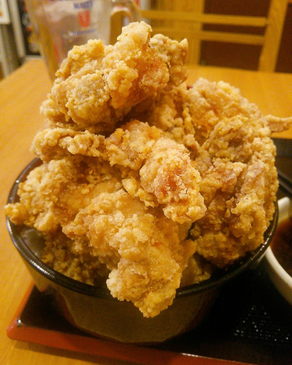 松本壮平 からあげライター 唐揚げ一筋 のデカ盛り唐揚げ丼 からあげ 唐揚げ Karaage から活