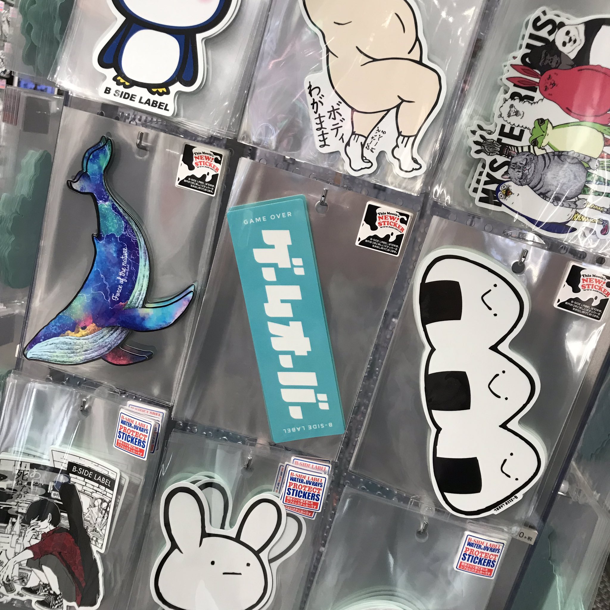 ステッカー屋 B Side Label 心斎橋店 おはようございます 本日よりビッグサイズ 800 税 として3種が定番化 多大なるインパクトをその目でお確かめください Bsidelabel ビーサイドレーベル直営店 Sticker 大阪 Osaka 心斎橋