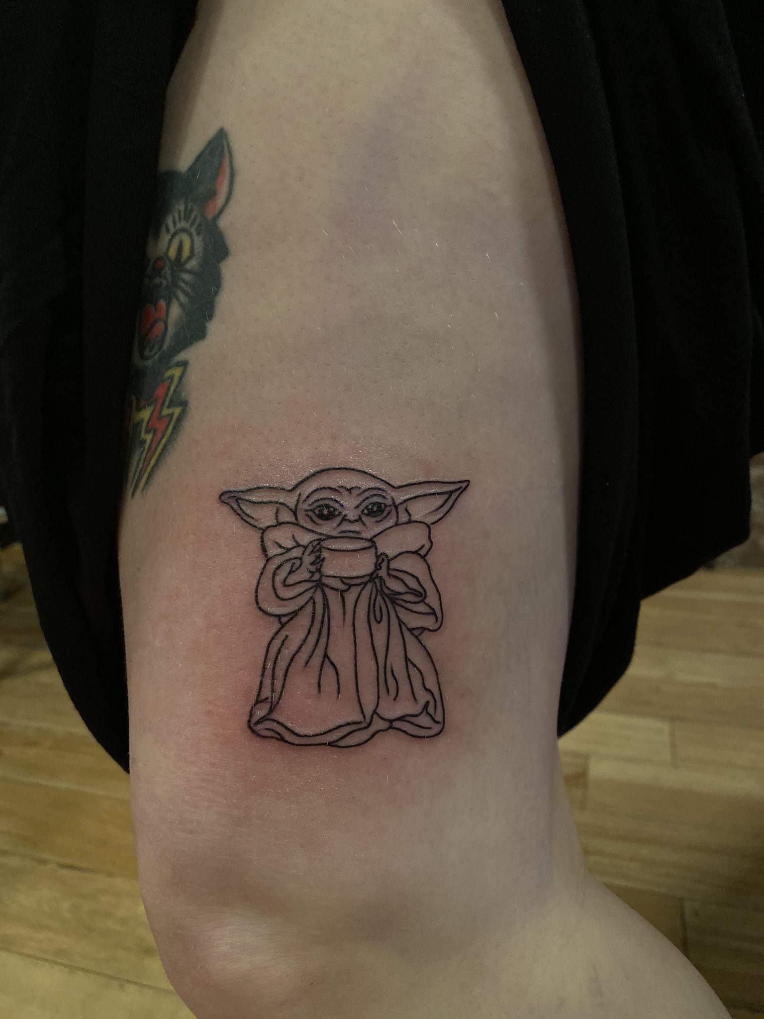 Update 74+ minimalist yoda tattoo super hot in.cdgdbentre