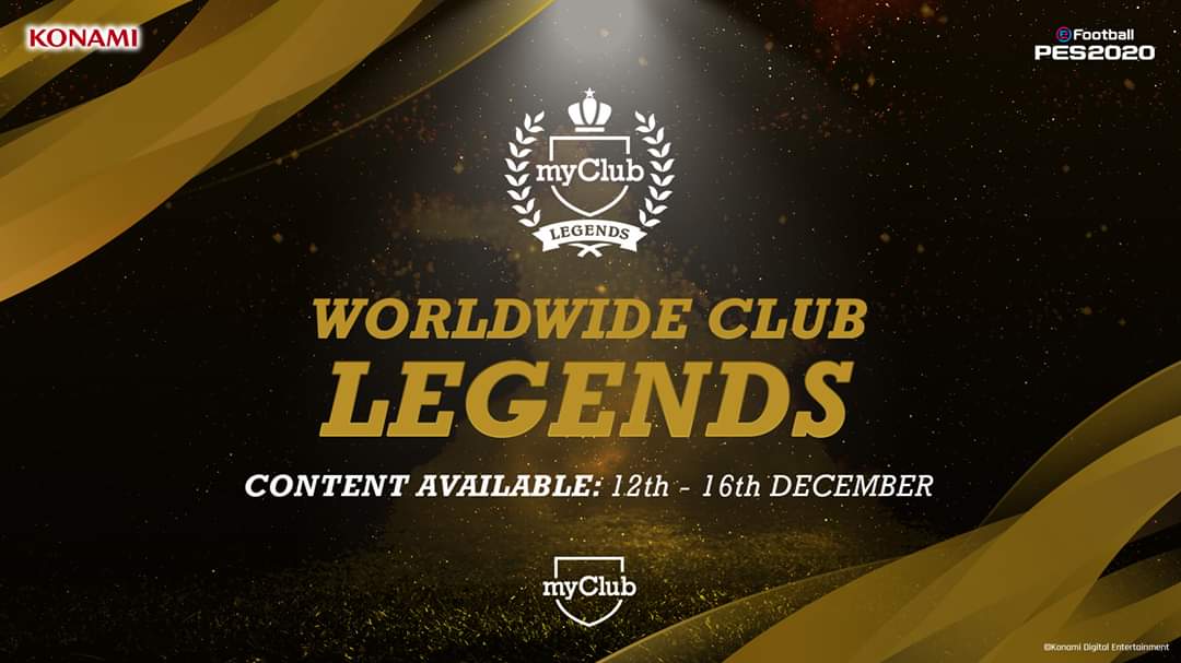 pessudamerica's tweet photo. Leyendas del Mundo del 12 al 16 de Diciembre
.
.
.
#eFootballPES2020 #myClub #pes #proevolutionsoccer #pes2020mobile #pes2020 #proevolutionsoccer2020
#pes2019mobile #pes2019 #proevolutionsoccer2019 #peslife #pespartner #ThePowerofFootball #pesleague #masterleague #ps4share #ps4pr https://t.co/kxJORI1LKD