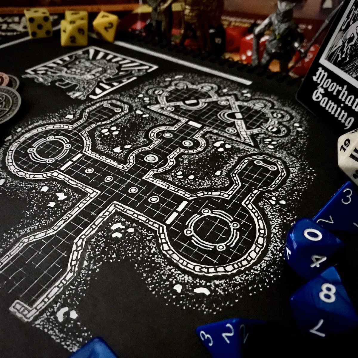 Moorhawk's tweet photo. Xorn extraplanar summoning portal chambers.
__
#saythatfast3times #dnd #map #cartography #mapvember #mapvember2019 #davidtrampier #art https://t.co/oFK9O6BjaE