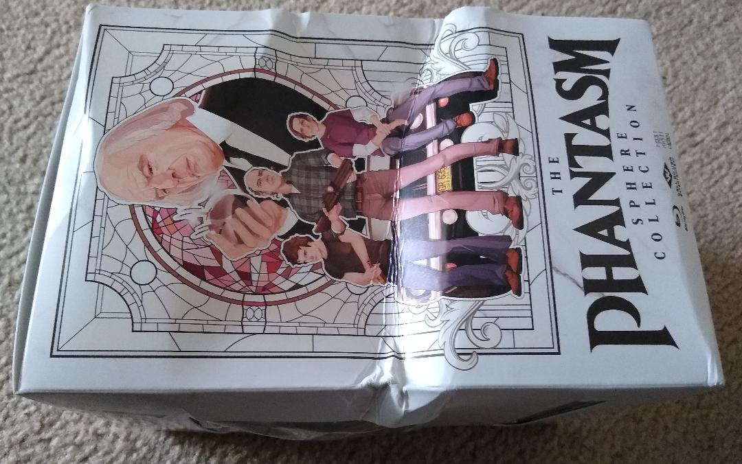 BloodyBluBlog's tweet photo. Hey @DonCoscarelli and @wellgousa  just an FYI...this is how @BestBuy is shipping your Phantasm Sphere Collection...@BestBuySupport https://t.co/Gt50Qzp7Ra