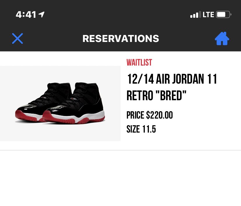 reservation footlocker