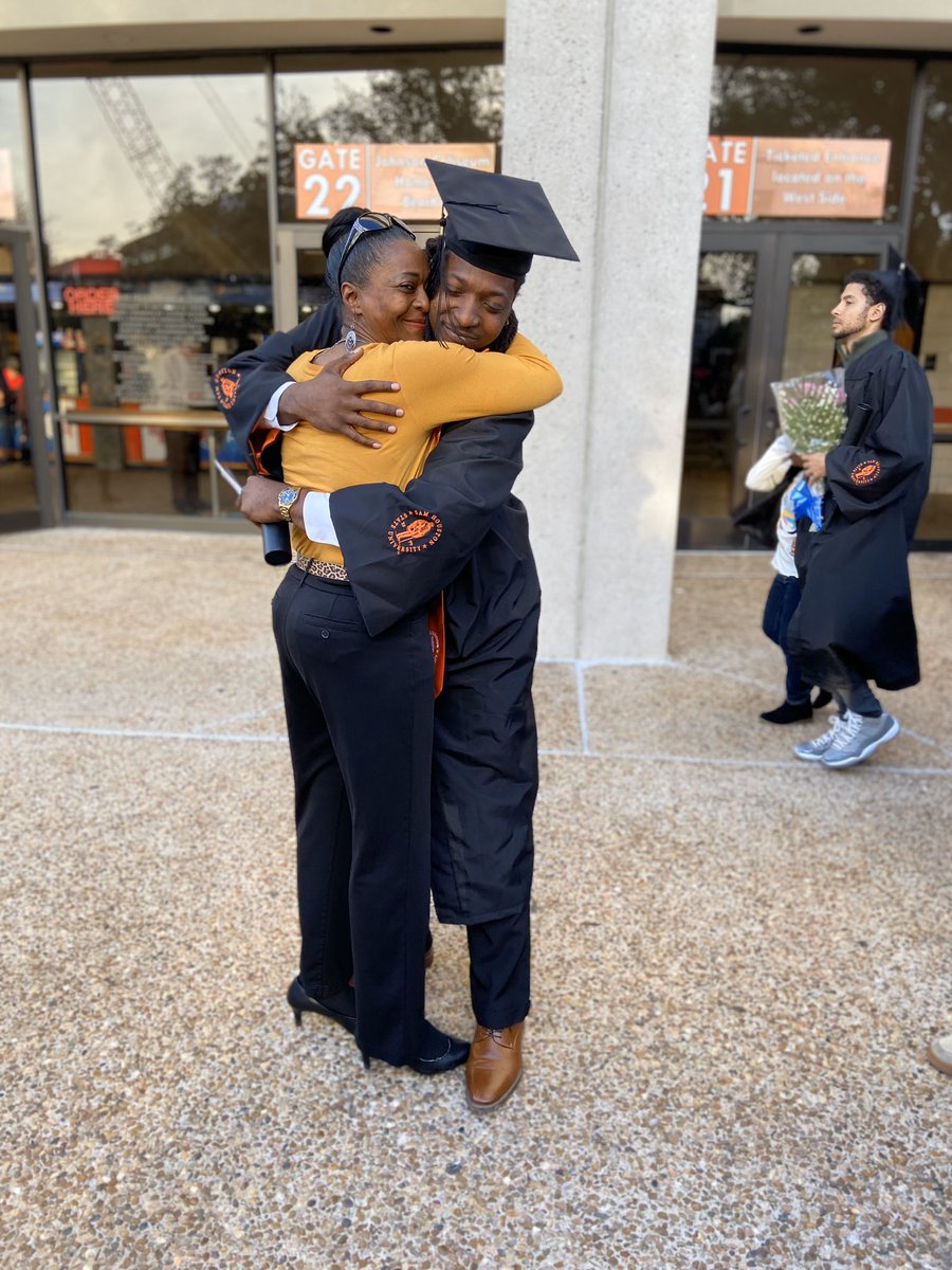 My momma happy as hell lol but it feels good to graduate #Fall2019