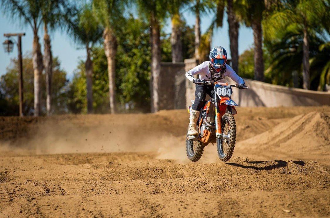 Putting in the work on the SX track ✊🏻 MotoSport Brand Ambassador: Max Miller 📸 Spencer Owens #TeamMotoSport #MotoSportDotCom