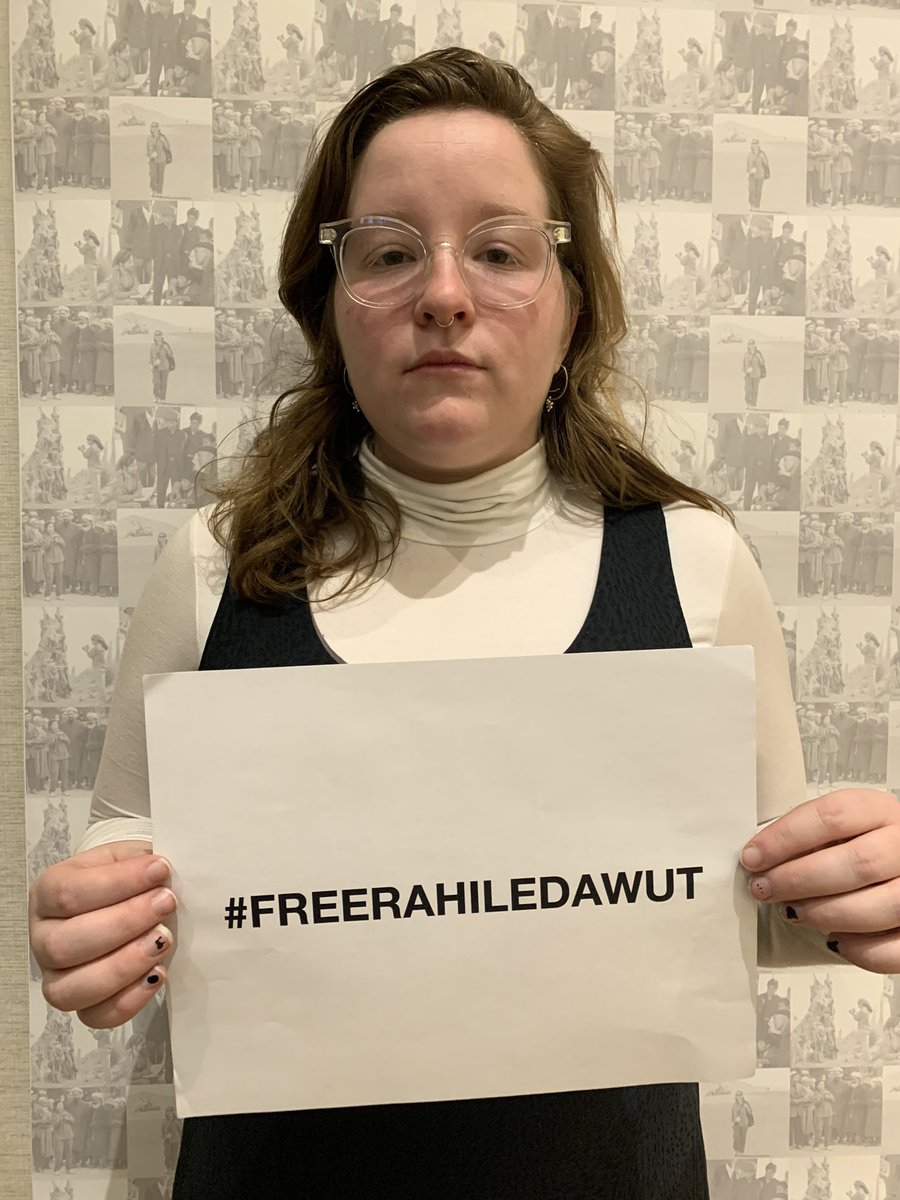 SLCforSAR's tweet photo. #freerahiledawut https://t.co/0HO2tXx7bA