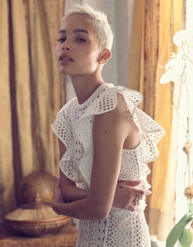 bestofzoe's tweet photo. zoë kravitz for the edit (2017) https://t.co/X8UbxIGqoE