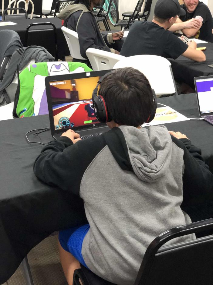 DevilkittyGames's tweet photo. Photos from the Student Networking Showcase!

#wildride #indiegame #indiedev #indie #earlyaccess https://t.co/xvd9qHCVRH