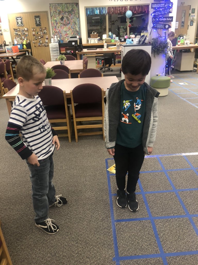 LibMustangs's tweet image. GET ON YER FEET! After reading “How to Code a Sandcastle” by @joshfunkbooks , K &amp;amp; G1 coding teams work together to achieve a goal, one small problem at a time. Thks, @sandyliptak, 4 the great resource! #storyofmason #1LISD #LISDcodes #codingunplugged #kidscodetoo @leanderisd_lib